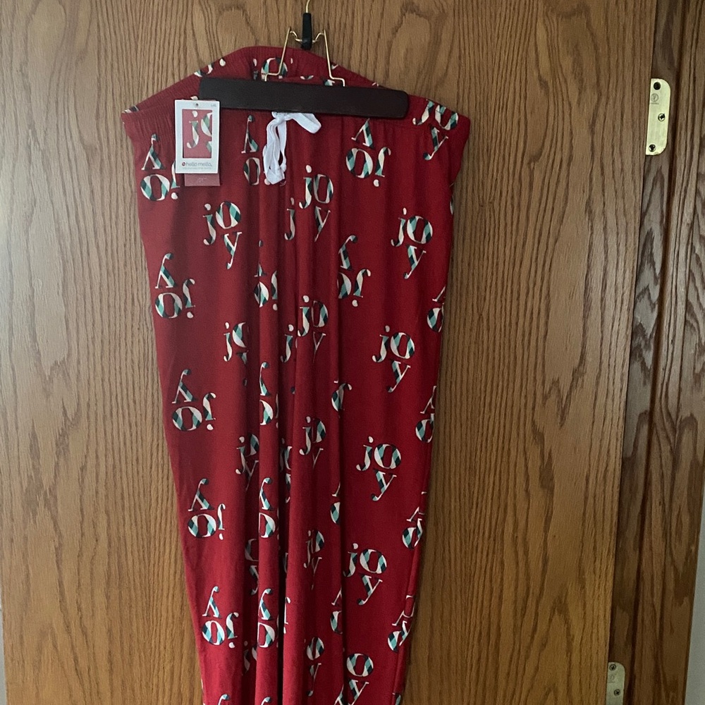 Women’s Red Printed Joy Pajama Bottoms